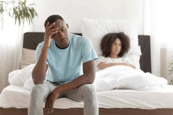 Man upset about ED symptoms Kenilworth