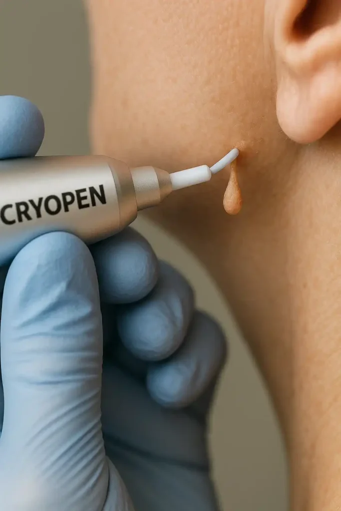 Cryopen for skin tags removal Kenilworth speak to our team today!