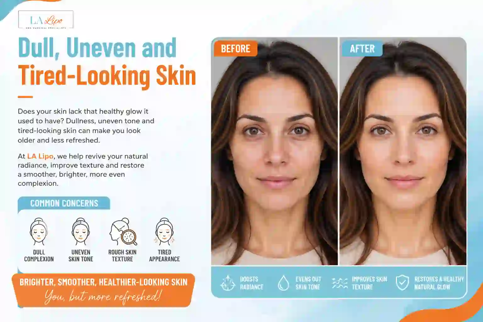 Sign #5: Dull, Uneven and Tired-Looking Skin Kenilworth